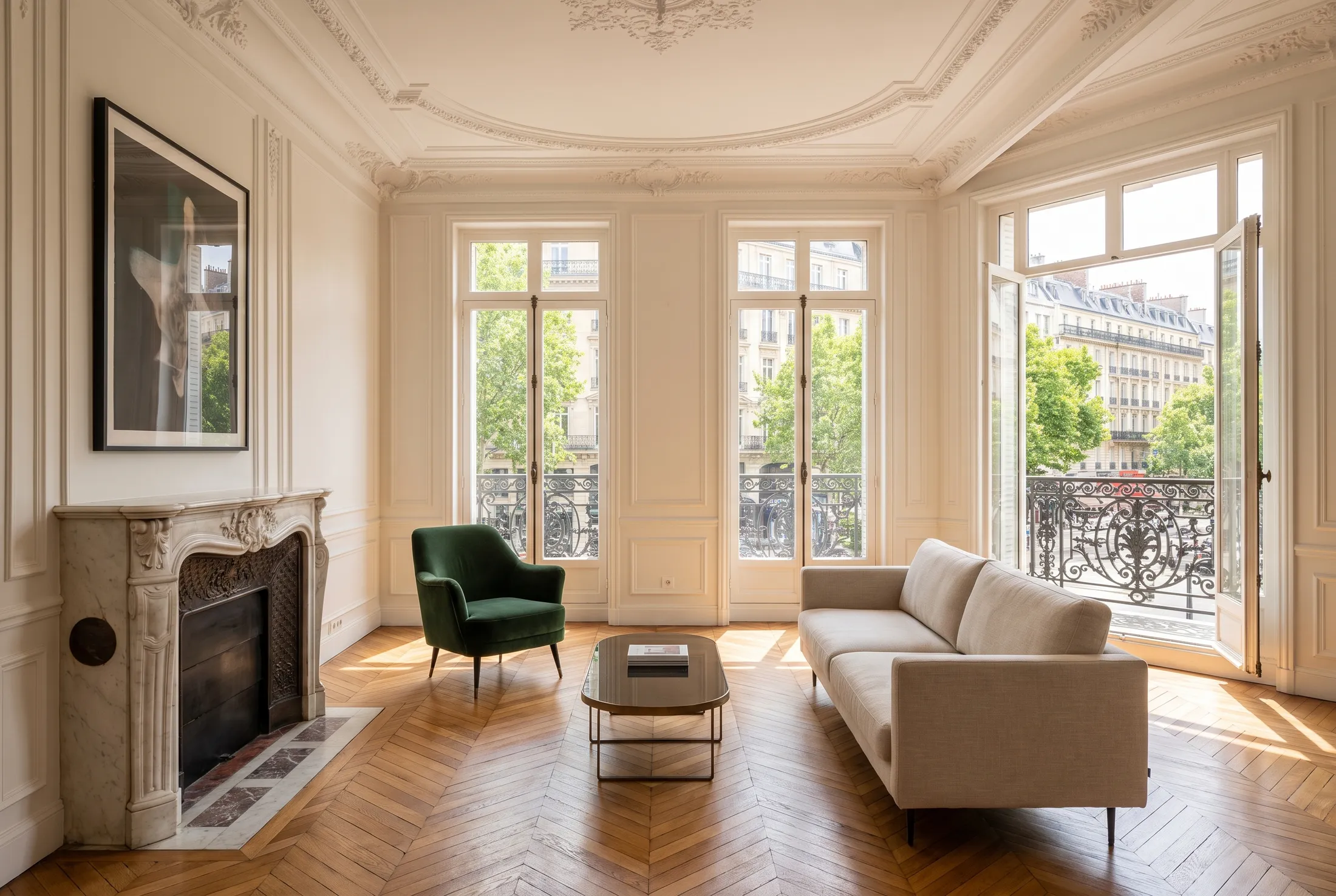 Penthouse Haussmannien, Passy · Paris 16e